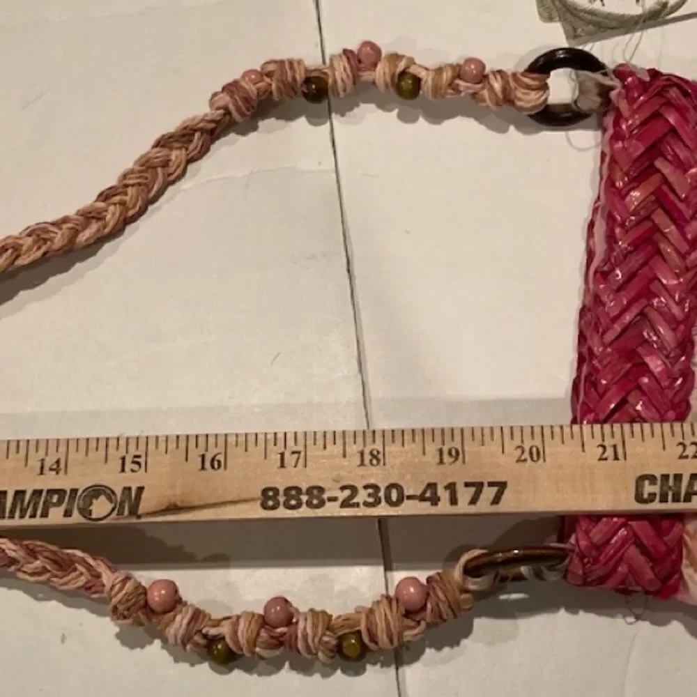 NWT Women’s Hand Made Natural Materials Crossbody Purse by Cappelli Straworld - Picture 9 of 12